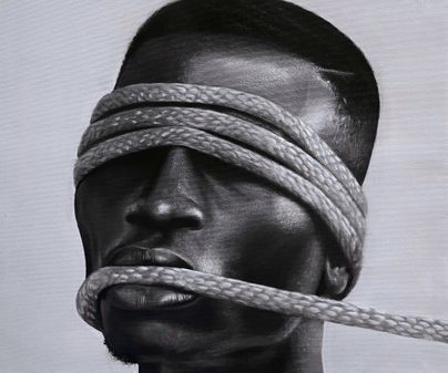 Chesta Nyamosi, 23, Oppression, acrylic