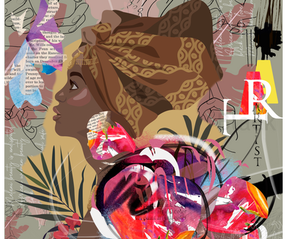 Kevinne Mullick, 23, African Beauty, print