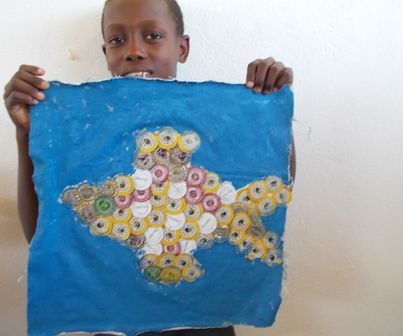 Clement Mureithi, 9, Lamu, recycled